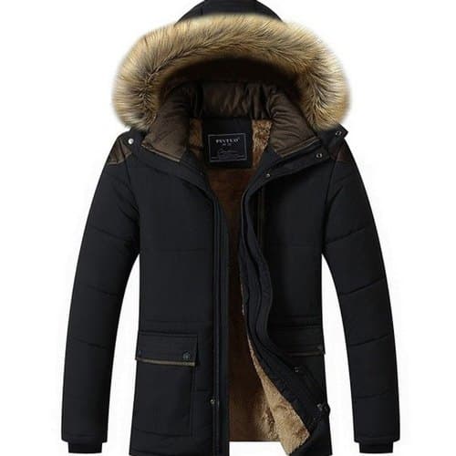 Black Leather Jacket with Hood Mens | Bomber Style